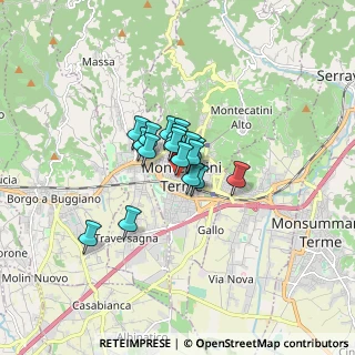 Mappa Vicolo dell'Arancio, 51016 Montecatini Terme PT, Italia (0.88235)