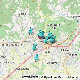 Mappa Vicolo dell'Arancio, 51016 Montecatini Terme PT, Italia (1.04833)