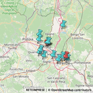 Mappa Via del Vergaio, 59100 Prato PO, Italia (10.52867)
