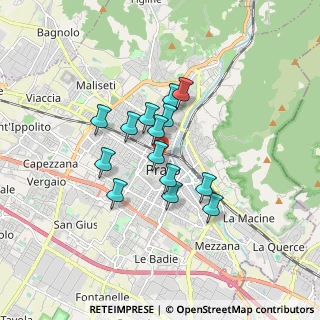Mappa Via del Vergaio, 59100 Prato PO, Italia (1.28)