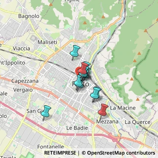 Mappa Via del Vergaio, 59100 Prato PO, Italia (1.01667)