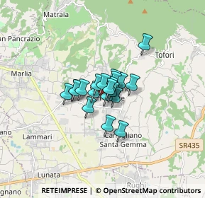 Mappa Via Nuova, 55018 Capannori LU, Italia (0.814)