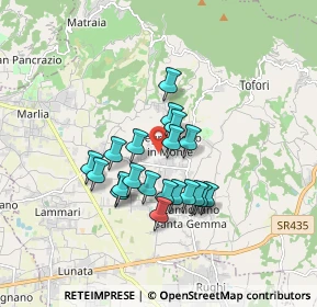 Mappa Via Nuova, 55018 Capannori LU, Italia (1.3675)