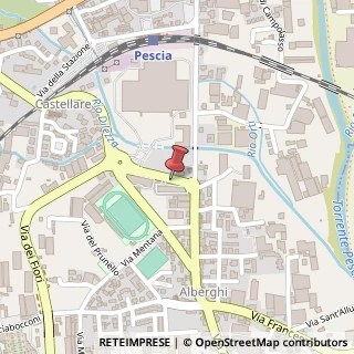 Mappa Via Salvo D'Acquisto, 13, 51017 Pescia, Pistoia (Toscana)