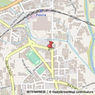 Mappa Via Salvo D'Acquisto, 12, 51017 Pescia, Pistoia (Toscana)