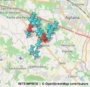 Mappa Via Bassa, 51039 Quarrata PT, Italia (1.24294)