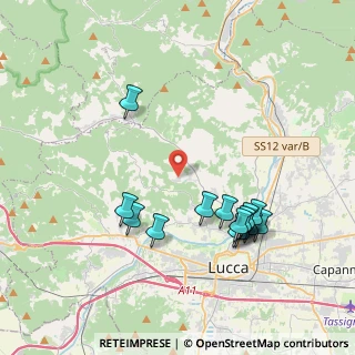 Mappa Via Onacrog, 55100 Lucca LU, Italia (4.15267)