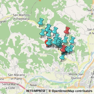 Mappa Via Onacrog, 55100 Lucca LU, Italia (1.296)