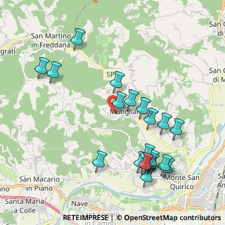 Mappa Via Onacrog, 55100 Lucca LU, Italia (2.278)