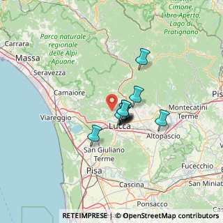 Mappa Via Onacrog, 55100 Lucca LU, Italia (7.73818)