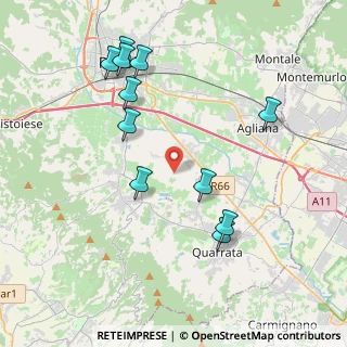 Mappa Via Nella snc, 51039 Quarrata PT, Italia (4.35818)
