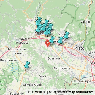 Mappa Via Nella snc, 51039 Quarrata PT, Italia (6.03067)