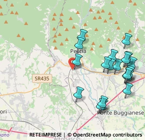 Mappa Via Santovecchio, 51012 Castellare , 51012 Castellare (4.7945)