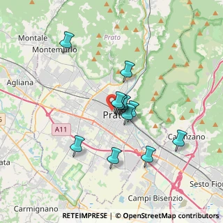 Mappa Via del Seminario, 59100 Prato PO, Italia (2.83833)