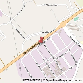 Mappa Via Divisione Acqui, 111, 61122 Pesaro, Pesaro e Urbino (Marche)