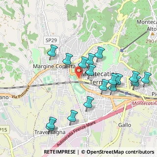 Mappa Via Berghinz, 51016 Montecatini Terme PT, Italia (1.02882)