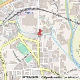 Mappa Via alberghi 40, 51017 Pescia, Pistoia (Toscana)