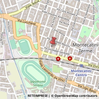 Mappa Via Giuseppe Mazzini, 57, 51016 Montecatini Terme, Pistoia (Toscana)