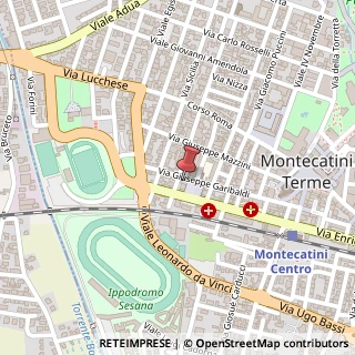 Mappa Piazza Cesare Battisti, 16, 51016 Montecatini Terme, Pistoia (Toscana)