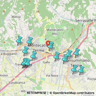Mappa Via Antonio Meucci, 51016 Montecatini Terme PT, Italia (2.4)