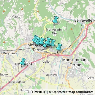 Mappa Via Antonio Meucci, 51016 Montecatini Terme PT, Italia (1.03)