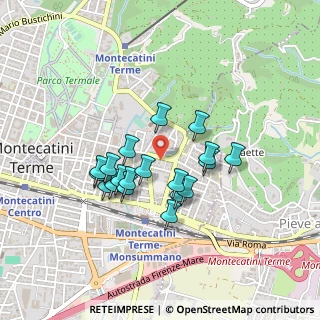 Mappa Via Antonio Meucci, 51016 Montecatini Terme PT, Italia (0.3685)