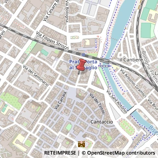 Mappa Via Gaetano Magnolfi, 45, 59100 Prato, Prato (Toscana)