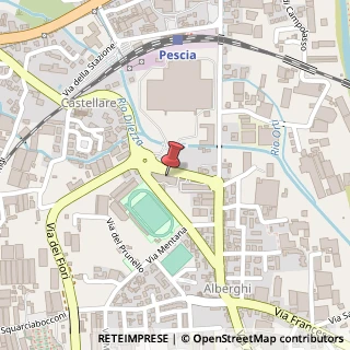 Mappa Via Salvo D'Acquisto, 43, 51012 Pescia, Pistoia (Toscana)