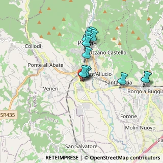 Mappa Via Salvo D'Acquisto, 51017 Pescia PT, Italia (1.64417)