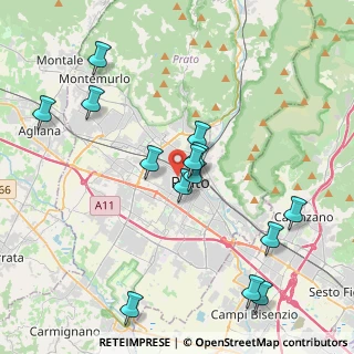 Mappa Via Orti del Pero, 59100 Prato PO, Italia (4.35857)