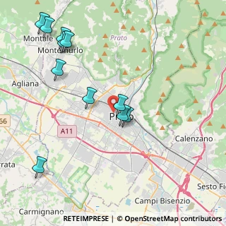 Mappa Via Orti del Pero, 59100 Prato PO, Italia (4.83364)