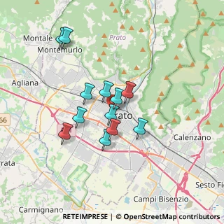 Mappa Via Orti del Pero, 59100 Prato PO, Italia (2.90667)