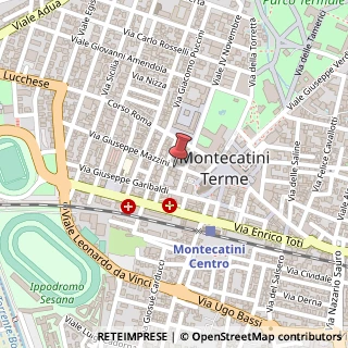 Mappa Via Giuseppe Mazzini, 17, 51016 Montecatini Terme, Pistoia (Toscana)