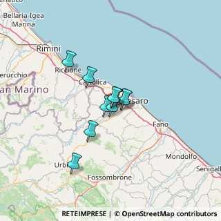 Mappa Str. Selva Grossa, 61022 Pesaro PU, Italia (18.22923)