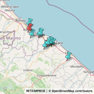 Mappa Str. Selva Grossa, 61022 Pesaro PU, Italia (8.98727)