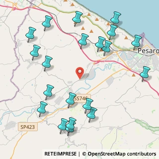 Mappa Str. Selva Grossa, 61022 Pesaro PU, Italia (5.376)