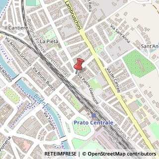 Mappa Via Niccol? Machiavelli, 37, 59100 Prato, Prato (Toscana)