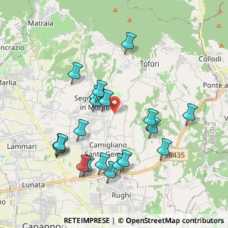 Mappa Via Tofori, 55012 Capannori LU, Italia (2.0625)