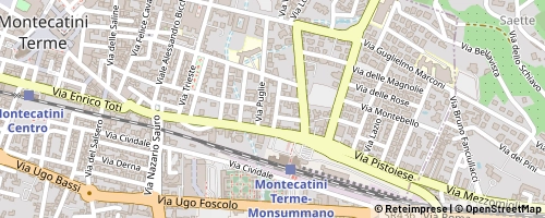 Mappa Montecatini Terme