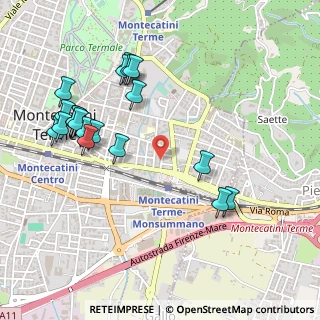 Mappa Via Vincenzo Monti, 51016 Montecatini Terme PT, Italia (0.575)
