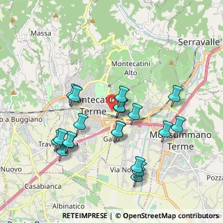 Mappa Via Vincenzo Monti, 51016 Montecatini Terme PT, Italia (1.9435)
