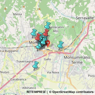 Mappa Via Vincenzo Monti, 51016 Montecatini Terme PT, Italia (0.93895)