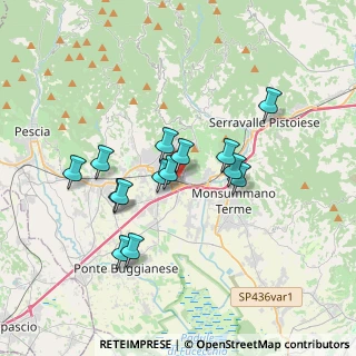 Mappa Via Vincenzo Monti, 51016 Montecatini Terme PT, Italia (3.10929)