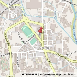 Mappa Via Mentana, 5/7, 51017 Pescia, Pistoia (Toscana)