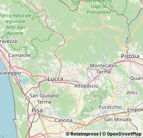 Mappa 55018 Capannori LU, Italia (11.8705)