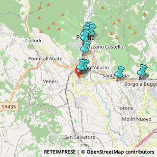 Mappa Via Mentana, 51017 Pescia PT, Italia (1.81833)