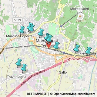 Mappa Via Enrico Toti, 51016 Montecatini Terme PT, Italia (0.96833)