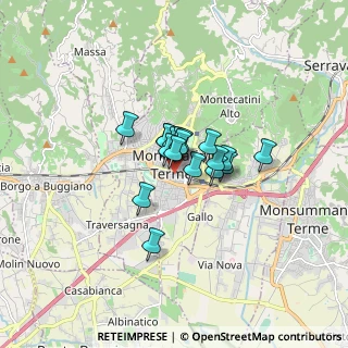 Mappa Via Enrico Toti, 51016 Montecatini Terme PT, Italia (0.87056)