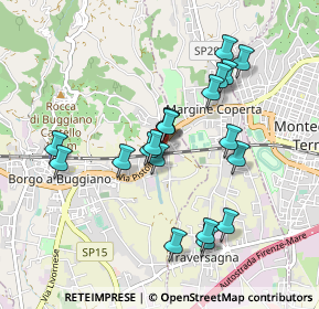 Mappa Via Pistoiese, 51011 Buggiano PT, Italia (0.858)