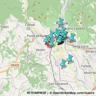 Mappa Via Alessandro Manzoni, 51017 Pescia PT, Italia (1.26368)